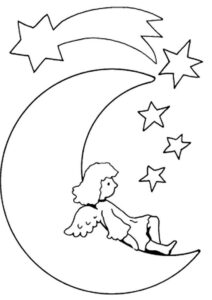 Angel And Half Moon